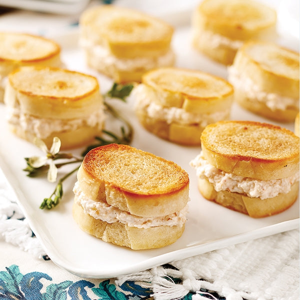 Mini Crab Grilled Cheese