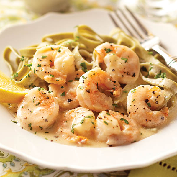 Shrimp Alfredo