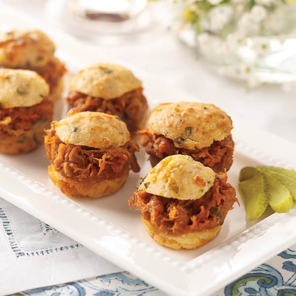 BBQ Pork Biscuits