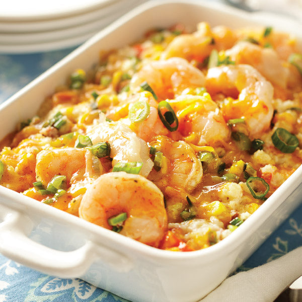 Shrimp and Grits Casserole
